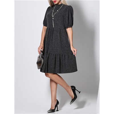 Платье Философия комфорта, графит