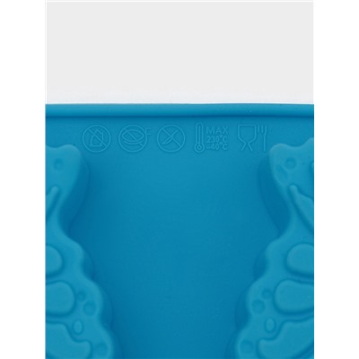 Форма для выпечки Доляна «Животные. Зоопарк», силикон, 26×17 см, 6 ячеек (7.2×6.4 см), МИКС