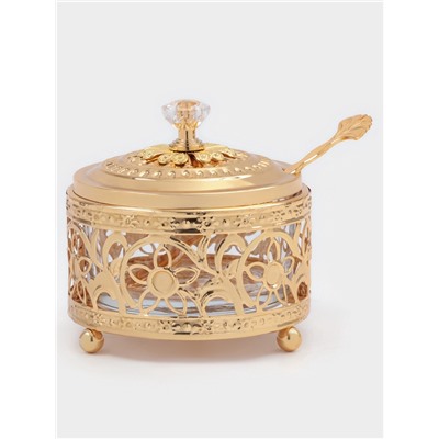 УЦЕНКА Сахарница «Дарина» с ложкой 9×10 см
