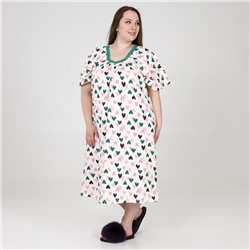 Швейное изделие "Фламинго" сердечки