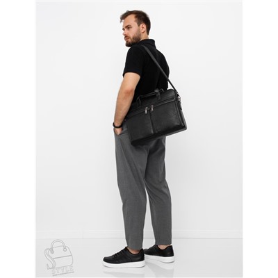 Портфель мужской 6677-3 black Jeep в Новосибирске