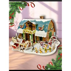 61099 3D Пазл новогодний