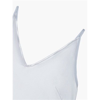 Сорочка ночная женская MINAKU: Light touch, цвет серебряный, размер 42