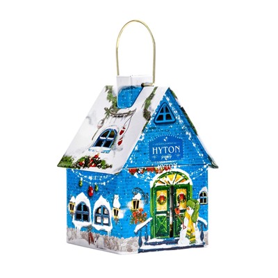 Чай чёрный новогодний HYTON «Чайный домик-подсвечник», 70 г