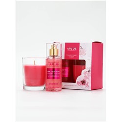 Подарочный набор: парфюмированный мист для тела и свеча, URAL LAB