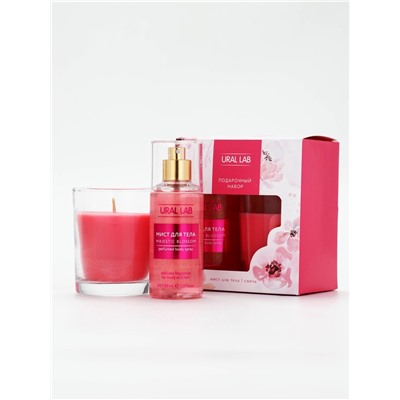 Подарочный набор: парфюмированный мист для тела и свеча, URAL LAB