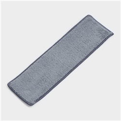 Окномойка с насадкой из микрофибры, фиксатор, стальная телескопическая ручка, 28.5×8.5×85(135) см