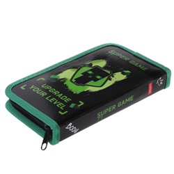 Пенал 2-х ств. 190х115 мм "Пиксель" с табл.умножения (088942) 43039 Хатбер