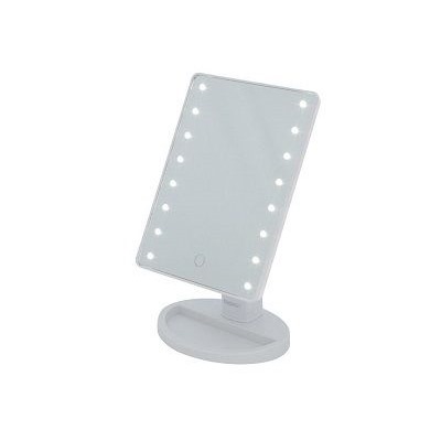 Зеркало косметическое 16,5*21,5см 4*АА подсв. 16 led EN-704 Energy, арт.159940(
