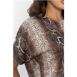Блуза Морган (коричневая) Б14031-16М