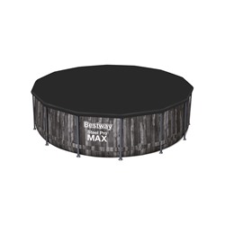 Бассейн каркасный Bestway Steel Pro 5614Z, 427×107 см, фильтр-насос, лестница, тент, круглый