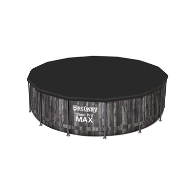 Бассейн каркасный Bestway Steel Pro 5614Z, 427×107 см, фильтр-насос, лестница, тент, круглый