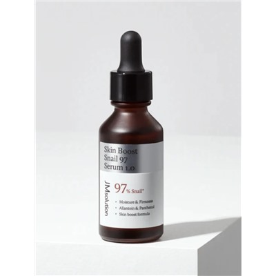 JMsolution Сыворотка для лица с муцином улитки / Skin Boost Snail 97 Serum, 30 мл 28522