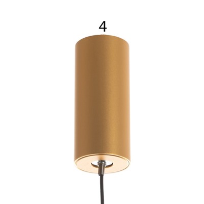 Светильник «Локус бабл» LED 5 Вт 4000К матовое золото 2×2×40-140 см