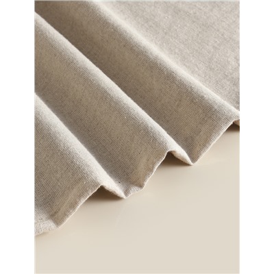 Пододеяльник евро SL Home Linen collection, 200×220 см, бежевый, полулён