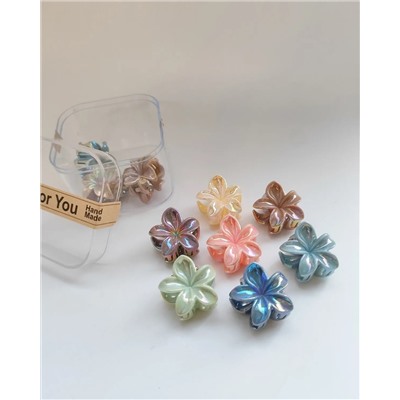 Набор крабиков для волос в боксе (10 шт)