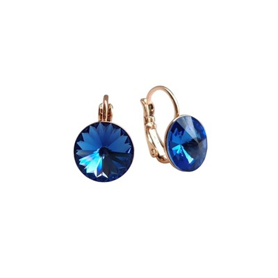 Серьги кристаллами Swarovski