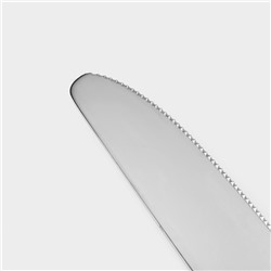 Столовые приборы Magistro«Виконт», 4 предмета, нержавеющая сталь, серебристые