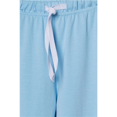 Комплект трикотажный для девочек: фуфайка (футболка), брюки PLAYTODAY, 1240911