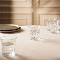 Набор стаканов SL Home «Винтаж», 300 мл, 8.2×8.5 см, низкие, стекло, прозрачный