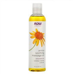 Now Foods, Solutions, Arnica Soothing Massage Oil, 8 fl oz (237 ml)