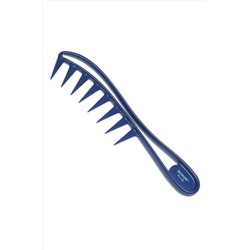 Dewal Beauty Гребень для волос с ручкой DBS-6841, синий, 20 см KRISTALLER, 1117390