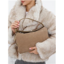 Сумка женская кожаная 1026LF sand Polina&Eiterou