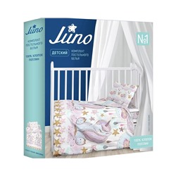 КПБ детск. поплин "Juno" (40х60) Unicorns