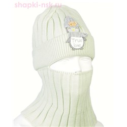 01-11-H Балаклава-шлем для девочки (46-50)