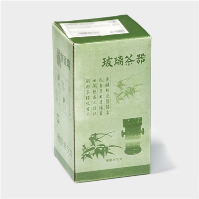 Стеклянная колба для заваривания чая «Горный пейзаж», 200 мл, 7×6×10.7 см, рисунок МИКС