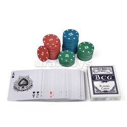 Набор для игры в покер (60 фишек)