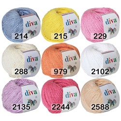 Пряжа DIVA Amigurumi