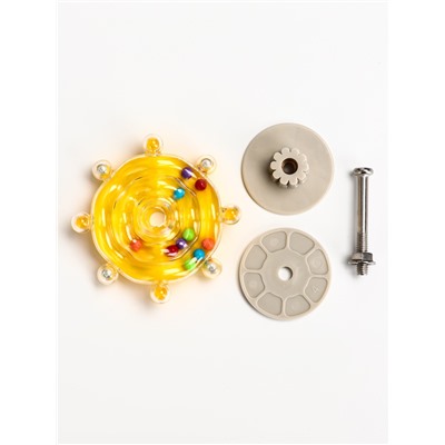 Игрушка для птиц «Карусель», 8 см, цвет МИКС