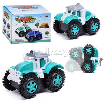 Машина-перевертыш "Трактор" в коробке