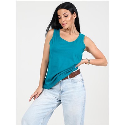 Апрель уно - майка бирюза