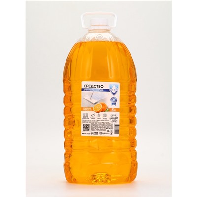 Средство для мытья пола, 5 л, аромат сладкий апельсин, Mr.Быт