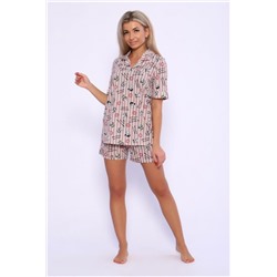 Пижама 89364 (Светло-коричневый)