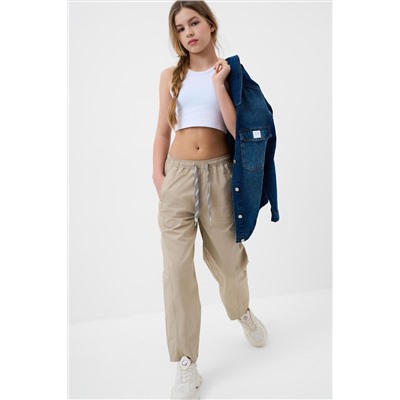 Брюки текстильные для девочек PLAYTODAY, 1240064