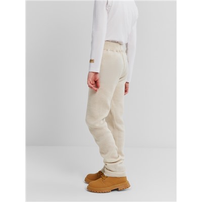 Брюки детские MINAKU, цвет бежевый, рост 122 см