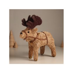 Фигурка «Лось в упряжке», 23×9×22.5 см