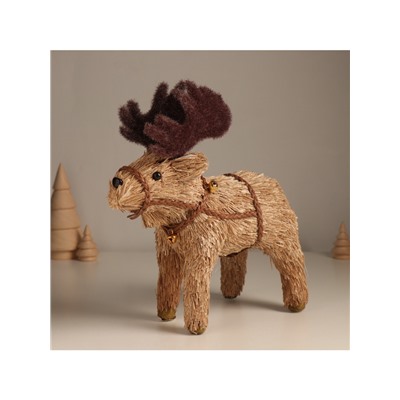 Фигурка «Лось в упряжке», 23×9×22.5 см