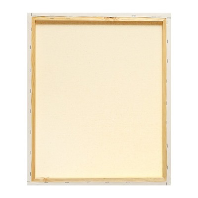 Холст на подрамнике, хлопок 100%, 60×50×2 см, акриловый грунт, мелкозернистый, 280 г/м²