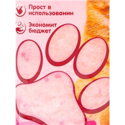 Наполнитель впитывающий силикагелевый Arctic Pink, 3.8 л, CAT STEP