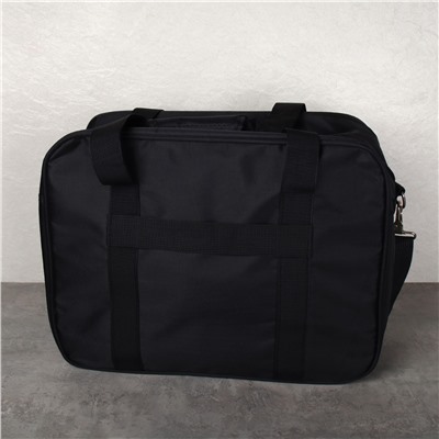Сумка дорожная 40х22х31 см / BAG-65721/1 /уп 30/черная