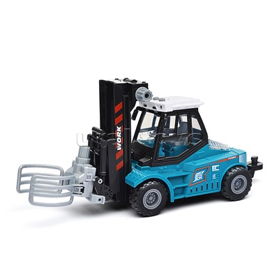 Машина "Вилочный погрузчик" с автоцистерной (свет, звук) в коробке