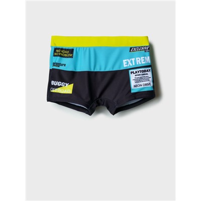 Плавки-шорты трикотажные для мальчиков, короткие