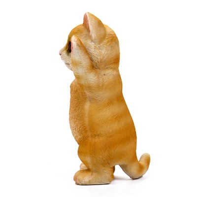 Садовая фигура из полистоуна «Котёнок», 19×11×9 см