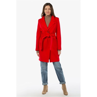 01-08198 Пальто женское демисезонное (пояс)