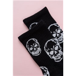 Носки женские Череп (набор 2 пары)