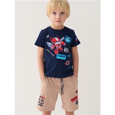 Шорты трикотажные для мальчиков, 2 шт в комплекте